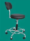 Hydraulic Stool with Backrest